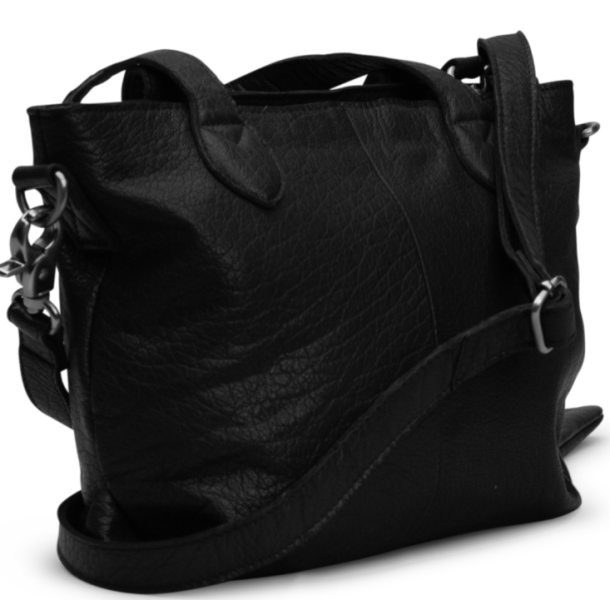 Muud Laura Mini V&auml;ska - L&auml;der, Svart