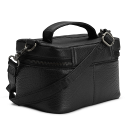 Muud Lexi Mini V&auml;ska/Toalettv&auml;ska - L&auml;der, Svart