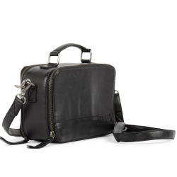 Muud Lilly Etui - L&auml;der, Svart