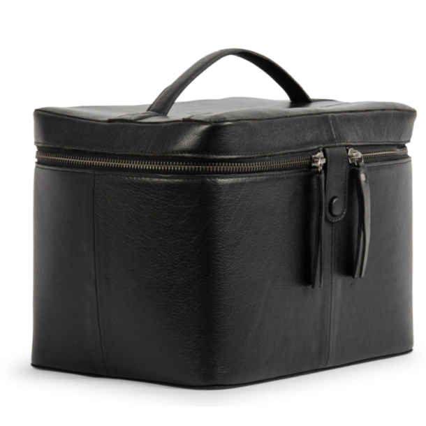 Muud Lexi V&auml;ska/Toalettv&auml;ska - L&auml;der, Svart