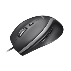 Logitech Advanced M500s Mus med Kabel - Svart