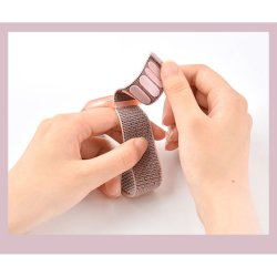 Lippa nylon handledsrem fr AirTag och Smart Finder, rosa