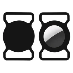 Lippa halsbandshllare fr AirTag och Smart Finder, svart