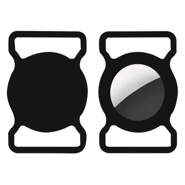 Lippa halsbandshllare fr AirTag och Smart Finder, svart