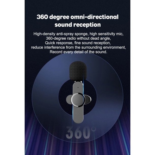 Lippa Trdls Lavalier Mikrofon - USB-C