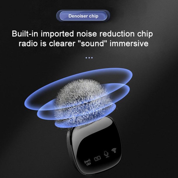 Lippa Pro Trdls Stjreducerende Mikrofon 2-pak - Lightning