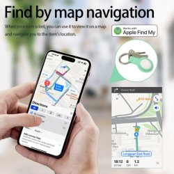 Lippa Smart Finder fr nycklar, saker och husdjur, Apple Find My, 2-pack