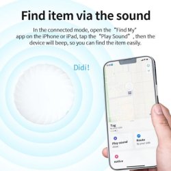 Lippa Smart Finder fr nycklar, saker och husdjur, Apple Find My, 2-pack