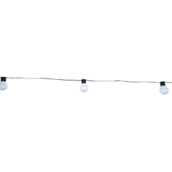 Party Lighting LED lyskde med 20 LED,11 m, hvid