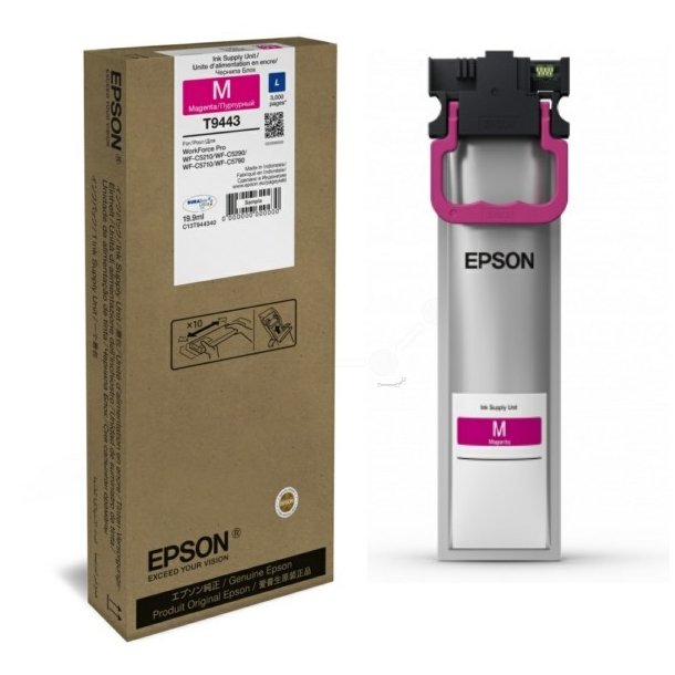 Epson T9443 M blkpatron - C13T944340 Original - Magneta 19,9 ml 