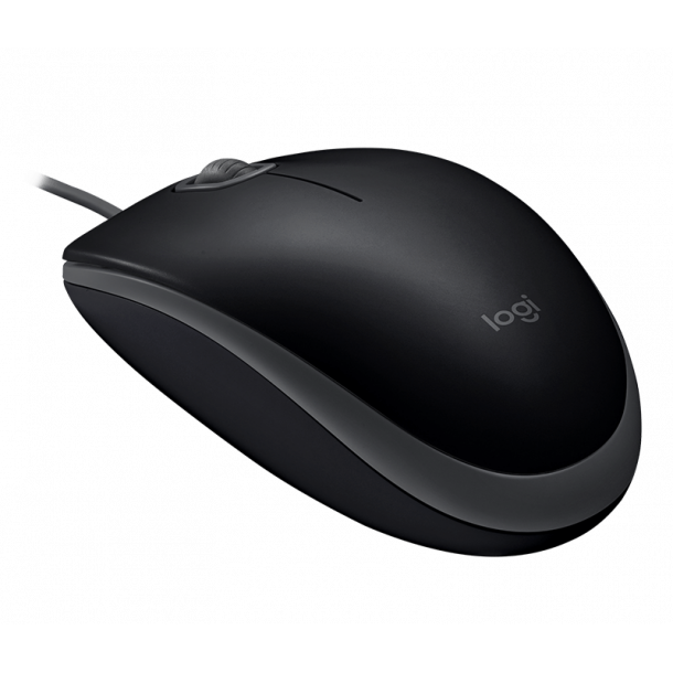 Logitech B110 Tyst Mus - Svart