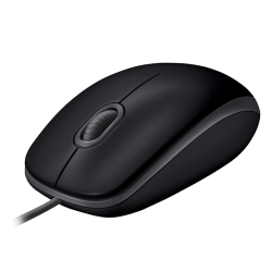 Logitech B110 Tyst Mus - Svart