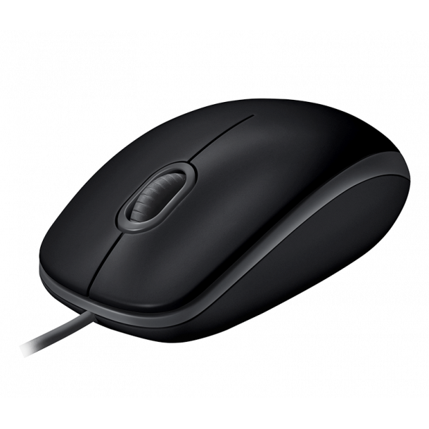 Logitech B110 Tyst Mus - Svart