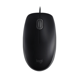 Logitech B110 Tyst Mus - Svart