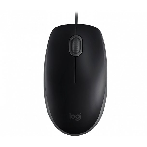 Logitech B110 Tyst Mus - Svart