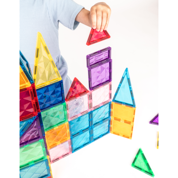 Magnetic Tiles byggest - Sampak, 2 x 100 dele