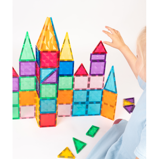 Magnetic Tiles byggest - Sampak, 2 x 100 dele