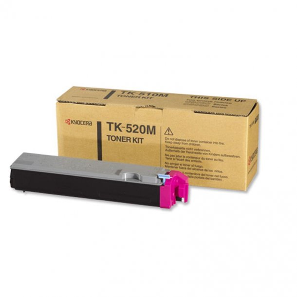 Kyocera TK 520 - 1T02HJBEU0 Toner Original Magenta 4000 sider