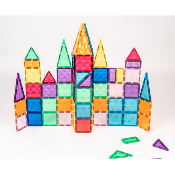 Magnetic Tiles byggest - Sampak, 2 x 100 dele