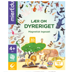 mierEdu Kreativt magnetisk legest - Dyreriget (DA)
