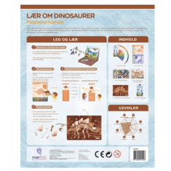 mierEdu Kreativt magnetisk legest - Dinosaur (DA)