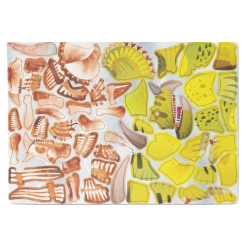 mierEdu Magnetisk legetavle - Triceratops