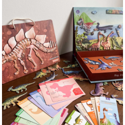 mierEdu Kreativt magnetisk legest - Dinosaur (DA)