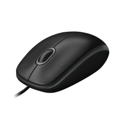 Logitech B100 Optisk USB-Mus - Svart