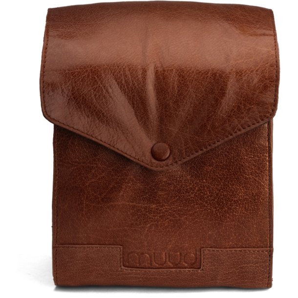 muud Betina XL, etui, skinn, Rich Brown