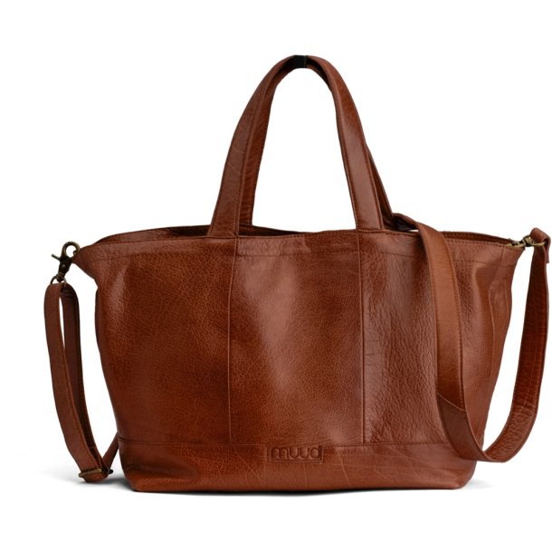 muud Hiba bag, leather, Rich Brown