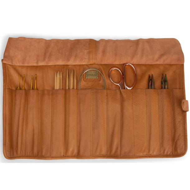 Muud Bea Etui f&ouml;r Stickor - L&auml;der, Whisky