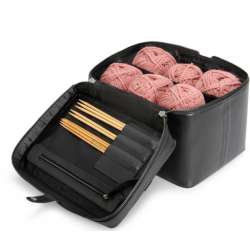 Muud Lexi V&auml;ska/Toalettv&auml;ska - L&auml;der, Svart