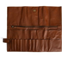 Muud Stockholm Etui f&ouml;r Stickor - L&auml;der, Rich Brown