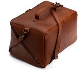 Muud Cleo XL All-in-One V&auml;ska - L&auml;der, Rich Brown