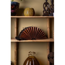 Muud Betina XL Etui - L&auml;der, Rich Brown