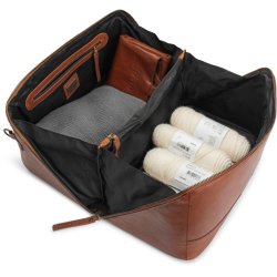 Muud Cleo XL All-in-One V&auml;ska - L&auml;der, Rich Brown