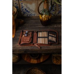 Muud Effi Etui - L&auml;der, Rich Brown