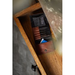 Muud Carla Etui f&ouml;r Nl - L&auml;der, Rich Brown