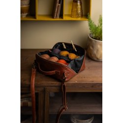 Muud Cleo All-in-One V&auml;ska - L&auml;der, Rich Brown