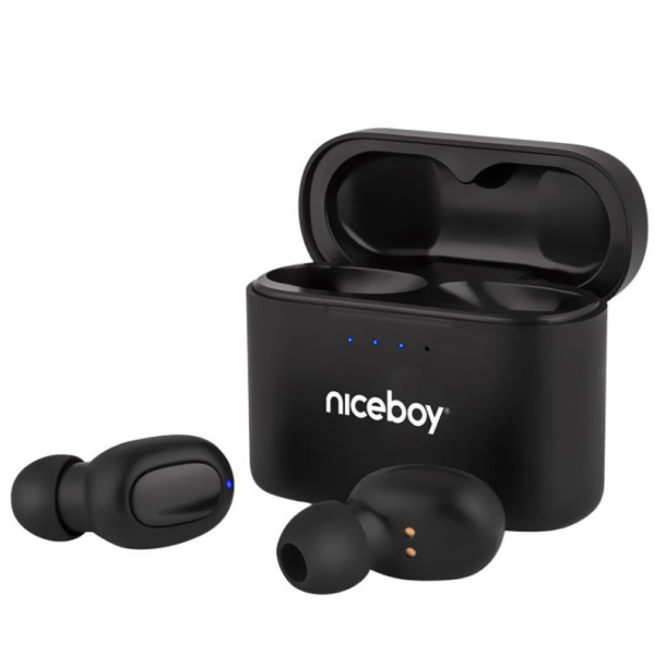 Niceboy HIVE Podsie 3 TWS In-ear hretelefoner, sort