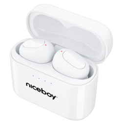 Niceboy HIVE Podsie 3 TWS in-ear h&ouml;rlurar - Vit