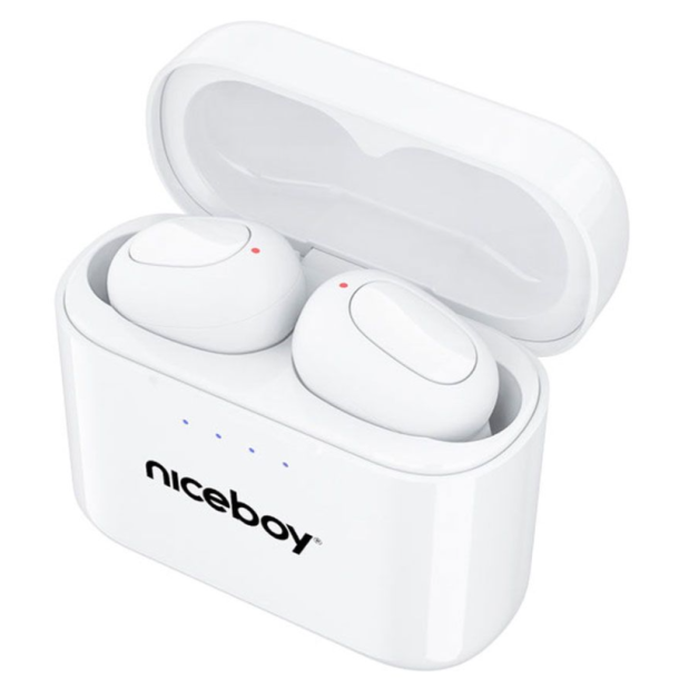Niceboy HIVE Podsie 3 TWS in-ear h&ouml;rlurar - Vit