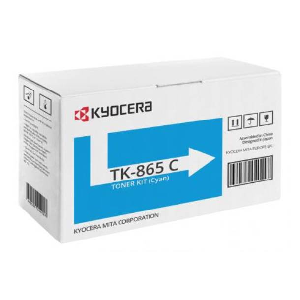 Kyocera TK-865 C Original lasertoner (12000 sidor)