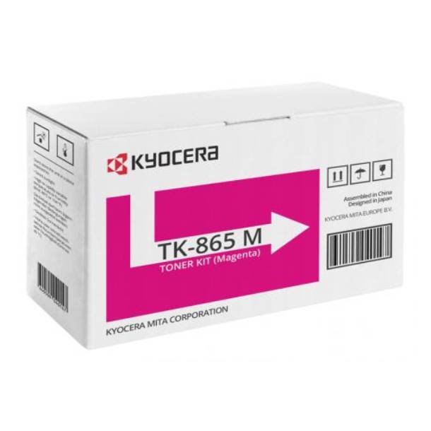 Kyocera TK-865 M Original lasertoner (12000 sidor)