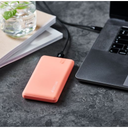 GreyLime OCEAN 10.000 mAh Powerbank - Coral Red
