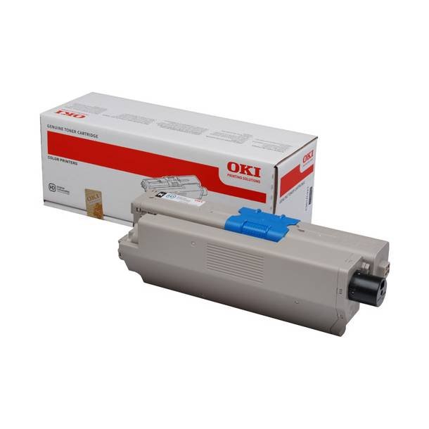 OKI C 301/321 BK Original lasertoner (2200 sidor)