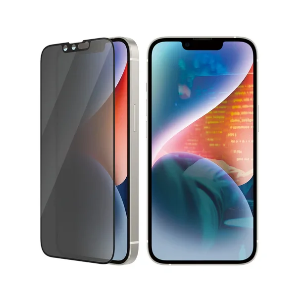 PanzerGlass sk&auml;rmskydd iPhone 14/13/13 Pro - Privacy, antibakteriell