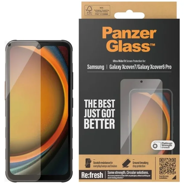 PanzerGlass Screen Protector Galaxy Xcover7 Pro/7/6 Pro UWF