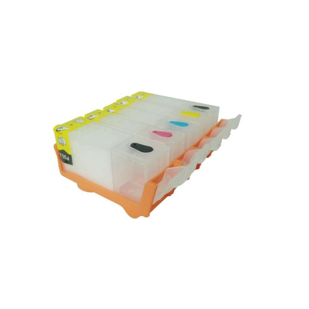 Canon Pixma 5 farvet Refill system, PGI-525BK/CLI-526BK/C/M/Y