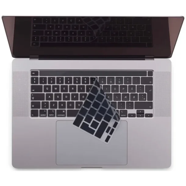 Philbert Tangentbordsskydd f&ouml;r MacBook 13"/13" Pro &amp; 16" (2022 Nordisk) - Svart